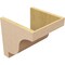 Ekena Millwork 12"W x 12"D x 12"H Wide Newport Rough Cedar Woodgrain TimberThane Corbel, Primed Tan CORUR12X12X12NEWRCPR - alternate 5